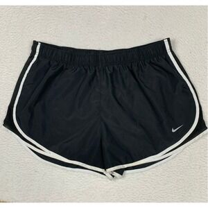 Nike Dri-FIT Tempo Running Shorts Womens 2XL XXL Mesh Lined Black 831558-011